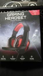 Gaming headset, Informatique & Logiciels, Casques micro, Comme neuf, On-ear, Enlèvement, Filaire