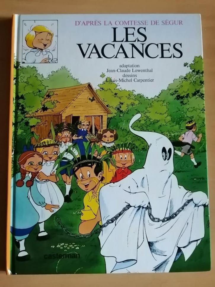 BD Les vacances - Comtesse de Ségur E.O. 1977, Boeken, Stripverhalen, Eén stripboek, Ophalen of Verzenden