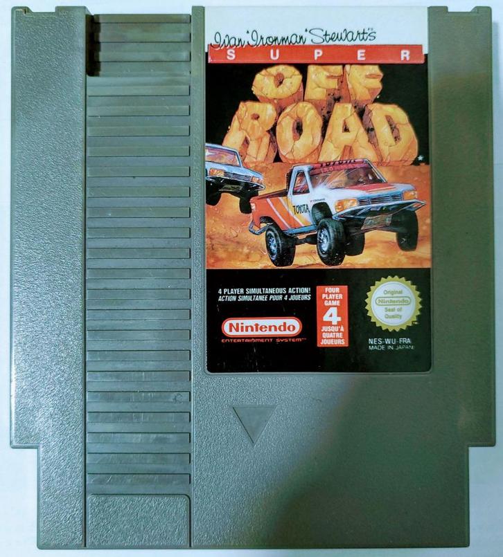 Game "Super Off Road" voor NES Nintendo Entertainment System, Games en Spelcomputers, Games | Nintendo NES, Gebruikt, Racen en Vliegen