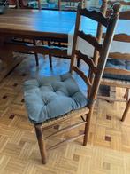 6 stoelen met rieten zitting., Ophalen
