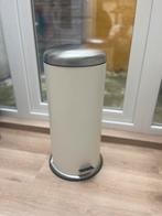 IKEA MJÖSA pedaalemmer wit – 30 L, Huis en Inrichting, Woonaccessoires | Prullenbakken, Ophalen, Gebruikt, Met pedaal, 50 tot 75 cm