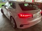 A3 Advanced 150pk -AUTOMAAT -Airco -Sportzetels -App -Cruise, Auto's, Stof, 1498 cc, 4 cilinders, Wit