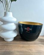 Martini Brut ijsemmer – zwart met gouden binnenkant, Huis en Inrichting, Ophalen of Verzenden, Gebruikt
