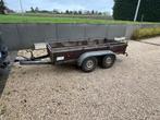 Remorque double essieu freinée 2000kg / 3m op 1.35m, Autos : Divers, Remorques, Enlèvement