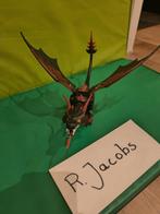 Zwarte Lego-Draak uit set 7094, Ophalen of Verzenden, Gebruikt, Losse stenen, Lego