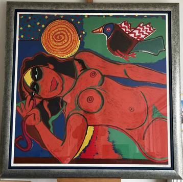 Litho Corneille 22/150 Femme et Soleil beschikbaar voor biedingen