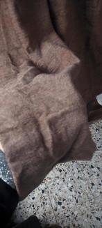 Overgordijnen donkerbruin, 200 cm ou plus, Comme neuf, Brun, 150 à 200 cm