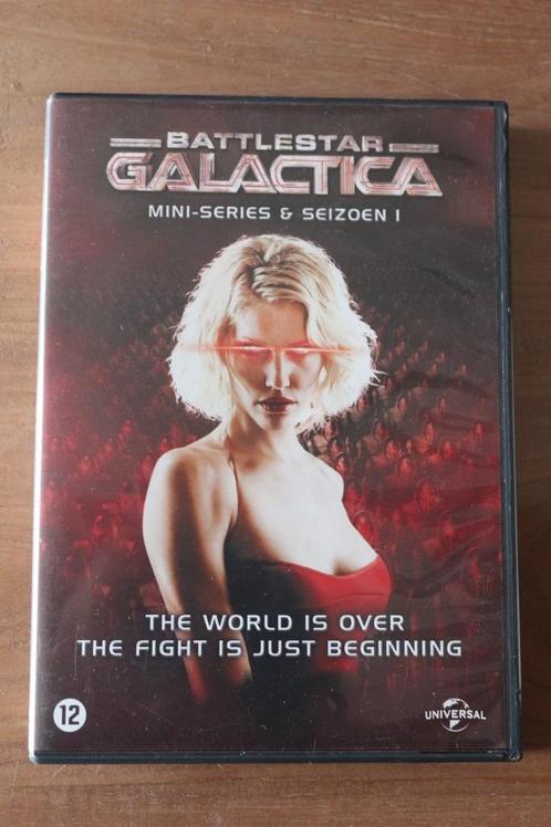Battlestar Galactica mini-serie en seizoen 1, CD & DVD, DVD | TV & Séries télévisées, Utilisé, Science-Fiction et Fantasy, Coffret