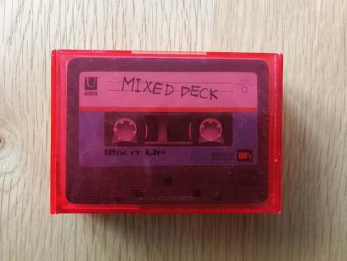 Kaartspel Mixed deck cassettebandjes uit 1980, CD & DVD, Cassettes audio, Neuf, dans son emballage, Enlèvement ou Envoi