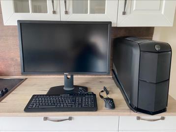 Complete Set Game PC, DELL AlienWare Aurora R4, 27”inch Moni beschikbaar voor biedingen