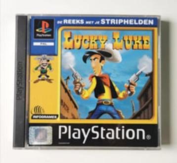 Lucky Luke (de reeks met je striphelden), Games en Spelcomputers, Games | Sony PlayStation 1, Avontuur en Actie, 1 speler, Ophalen of Verzenden