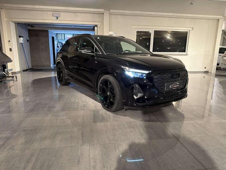 Audi Q4 e-tron 170PK 3x S-LINE * LED * CAMERA * FULL BLACK P, Autos, Audi, Particulier, Achat, Q4 e-tron, ABS, Caméra de recul
