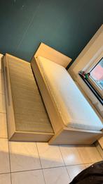 Bed met lade en bijbehorende kastjes, Huis en Inrichting, Slaapkamer | Bedden, Ophalen, Gebruikt, 90 cm, Eenpersoons
