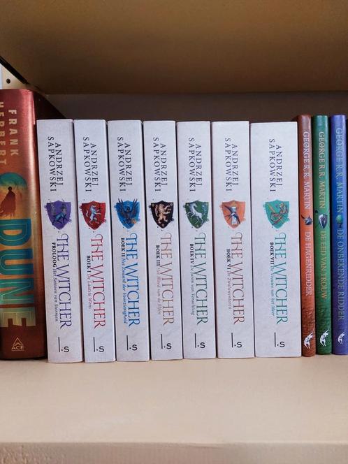 Boeken The Witcher NL, Boeken, Fantasy, Gelezen, Ophalen of Verzenden