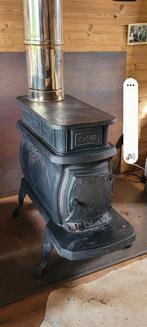 Mooie houtkachel, Huis en Inrichting, Ophalen, Gebruikt, Vrijstaand, Houtkachel