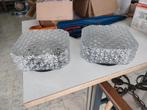 2 glazen Plafondlampen!, Ophalen, Nieuw, Glas