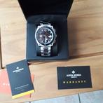 ALPHA SIERRA WHISKY HORLOGE, Handtassen en Accessoires, Horloges | Heren, Overige merken, Staal, Staal, Polshorloge