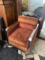 Fauteuil vintage année 70’ d’époque, 50 à 75 cm, 75 à 100 cm, Tissus