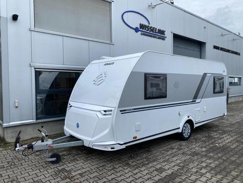 Knaus Sport 500 EU Enkele bedden Dakairco, Caravanes & Camping, Caravanes, Entreprise, jusqu'à 4, Banquette en rond, Knaus, 2 lits séparés