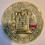 1412 tot 1742 medaille van poortzegel stad Dendermonde, Ophalen of Verzenden