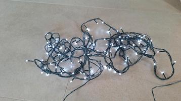 Kerstlichtjes ijswit 8 meter beschikbaar voor biedingen