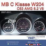 W204 C63 AMG Kombiinstrument tellerklok Mercedes 2011 tacho, Auto-onderdelen, Ophalen of Verzenden, Gebruikt, Mercedes-Benz