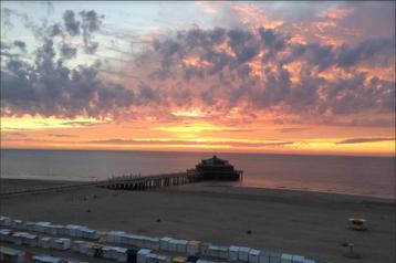 Appartement Zeedijk Blankenberge vue mer