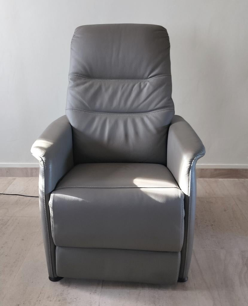 relaxzetel, Ophalen, Zo goed als nieuw, Leer