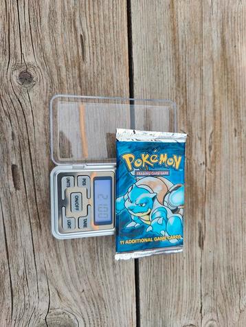 Base set booster pack Blastoise art 21.00gr beschikbaar voor biedingen