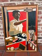 Christian Rolet, peinture à l'huile, Antiquités & Art, Art | Peinture | Moderne, Enlèvement