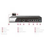 Draytek 2962 Router, Computers en Software, Routers en Modems, Ophalen of Verzenden, Gebruikt, Router, Draytek