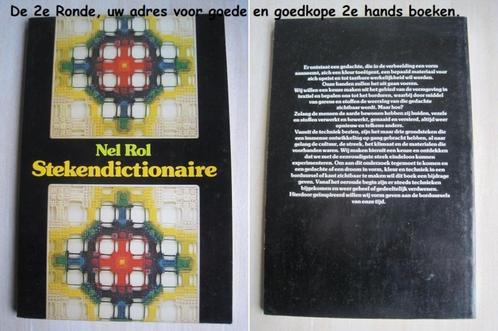 1058 - Stekendictionaire - Nel Rol, Livres, Loisirs & Temps libre, Comme neuf, Broderie ou Couture, Envoi