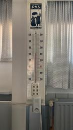 émaille thermometer RVS., Verzamelen, Merken en Reclamevoorwerpen, Ophalen, Gebruikt