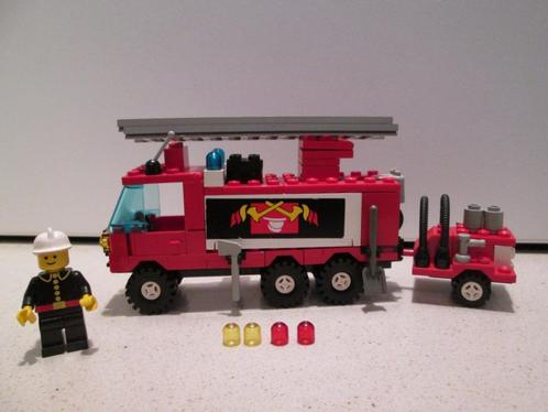 Vintage Lego van 1988 nr. 6480 brandweerwagen met licht en g, Kinderen en Baby's, Speelgoed | Duplo en Lego, Zo goed als nieuw