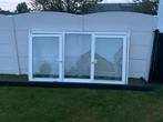 2 PVC ramen, Ophalen, Kunststof, Gebruikt, Raamkozijn