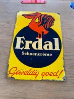 Erdal schoencrème reclamebord, Ophalen of Verzenden, Gebruikt, Reclamebord