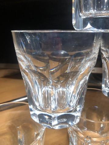 6 verres  whisky cristal  baccarat modèle HARCOURT