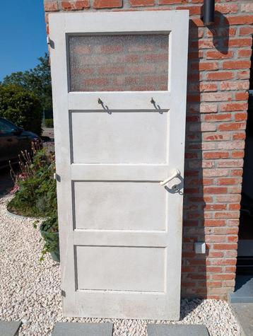 Porte intérieure avec verre martelé, Enlèvement, Utilisé, Verre, Porte intérieure