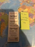 Panini Belgie ‘FB 2004’ : lot van +- 45 stickers, Ophalen of Verzenden, Zo goed als nieuw, Meerdere stickers