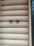 Rode Mickey oorbellen, Bijoux, Sacs & Beauté, Boucles d'oreilles, Enlèvement, Neuf, Rouge