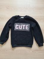 Pull noir «CUTE» - taille 152, Enlèvement ou Envoi, Utilisé, Fille, Pull ou Veste