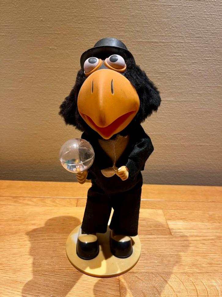 Rockefeller Wind‑up Pop – Kraai Vintage Speelgoed, Antiek en Kunst, Antiek | Speelgoed, Ophalen of Verzenden