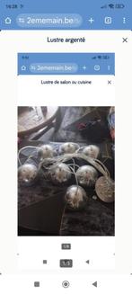 Lustre argenté boule, Ophalen, Gebruikt