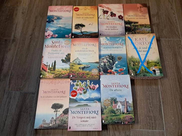 PAKKET BOEKEN " SANTA  MONTEFIORE", Boeken, Romans, Zo goed als nieuw, Ophalen of Verzenden