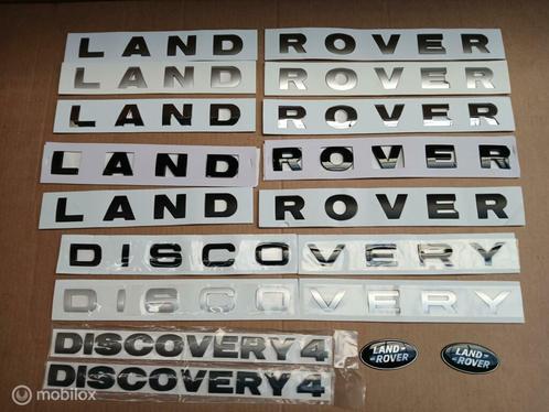 Logo LAND ROVER DISCOVERY 4 letters motorkap achterklep l319, Auto-onderdelen, Klein materiaal, Land Rover, Nieuw, Ophalen of Verzenden
