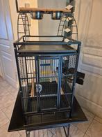 vogelkooi# parkietkooi# papegaaikooi, Dieren en Toebehoren, Ophalen, Zo goed als nieuw, Metaal, Vogelkooi