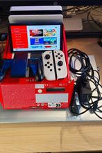 Nintendo Switch Oled + 2 jeux, Games en Spelcomputers, Ophalen, Zo goed als nieuw