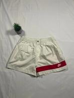 Vintage Nike Sportshort - Wit/Rood (90s Style), Ophalen of Verzenden, Heren, Nike