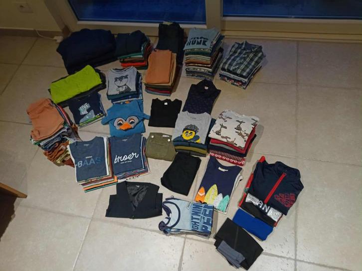 Kledingbox jongens maat 110 (150 stuks), Kinderen en Baby's, Kinderkleding | Maat 110, Overige typen, Ophalen