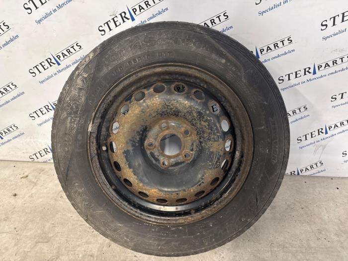 Reservewiel van een Mercedes Citan, Auto-onderdelen, Banden en Velgen, Velg(en), Gebruikt, 3 maanden garantie, Ophalen of Verzenden